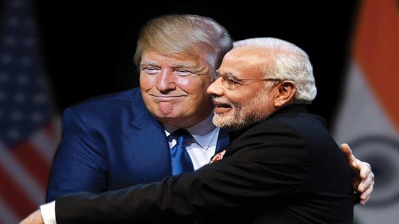 Donald Trump support India