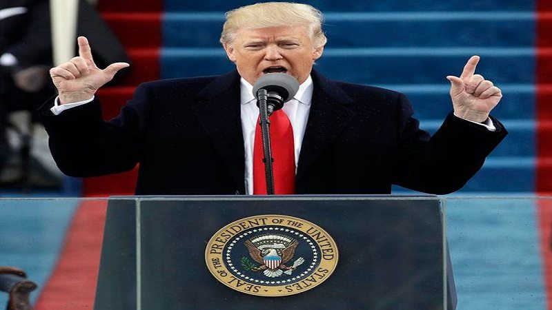 Oath taking ceremony Donald trump