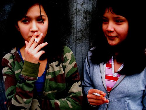 social experiment minors smoking ciggarettes