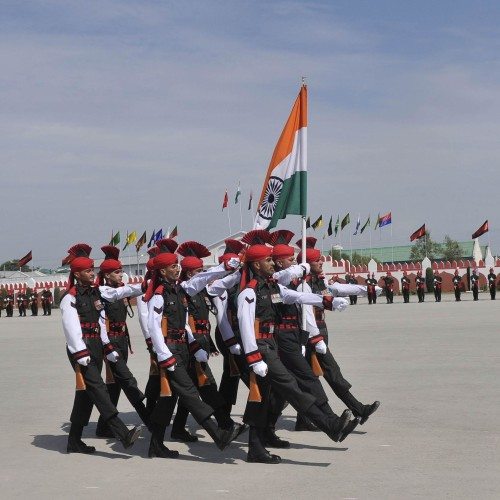 passing out parade Kashmir