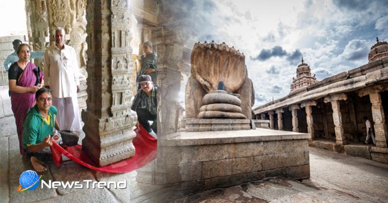 hanging temple lepakshi