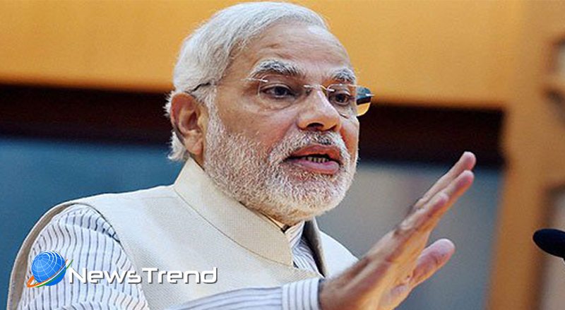 modi showing anger