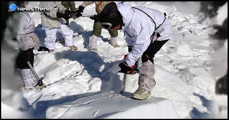 Video: सियाचीन में 6 दिनों के बाद 25 फीट बर्फ के नीचे दबे सैनिक को बचाया गया
