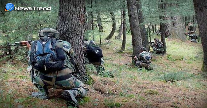 encounter with terrorist in j & k