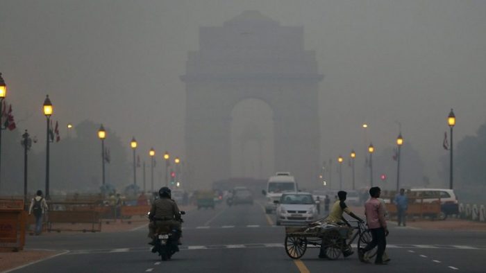 Pollution in Delhi emergency Situation