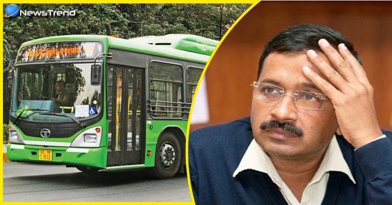 Kejriwal DTC buses black money