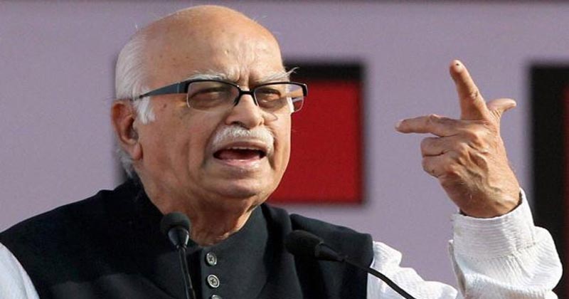 Parliament lk advani resigning