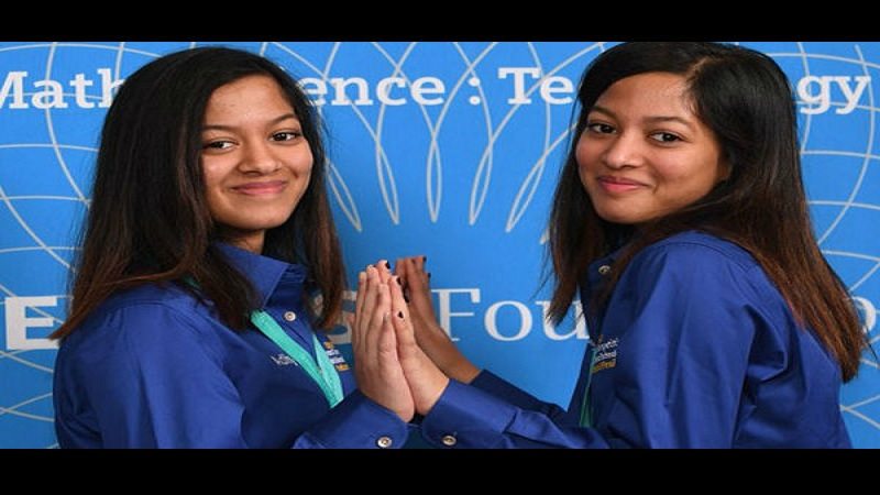 Indian origin girls us science contest
