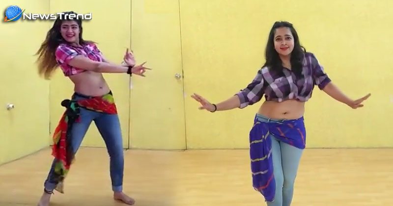 two girl belly fusion dance