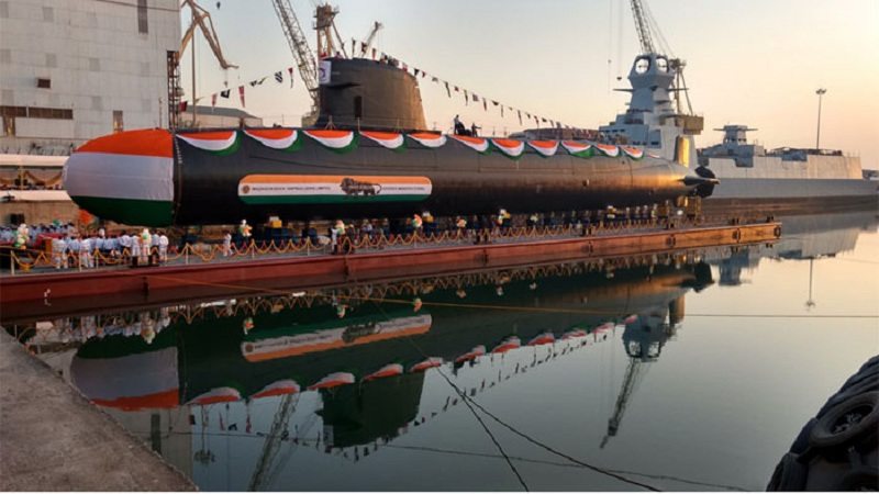 Scorpene Class Submarine Khanderi