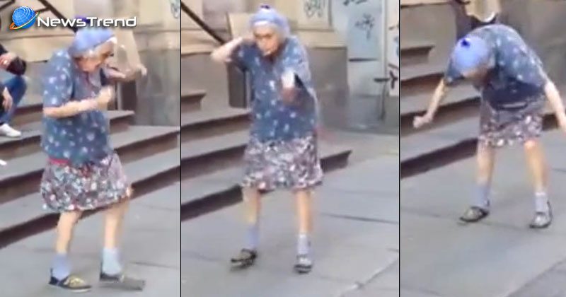 97 year old women dancing