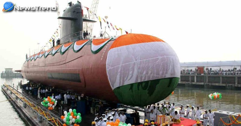 Scorpene Class Submarine Khanderi