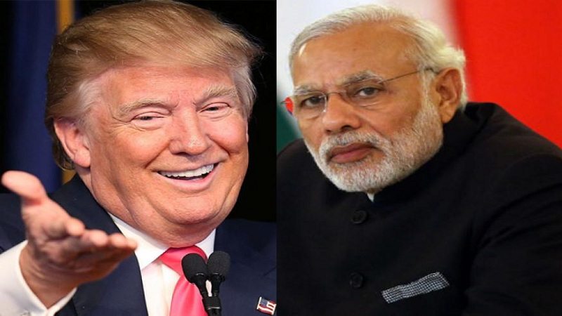 Trump pm modi talk on phone