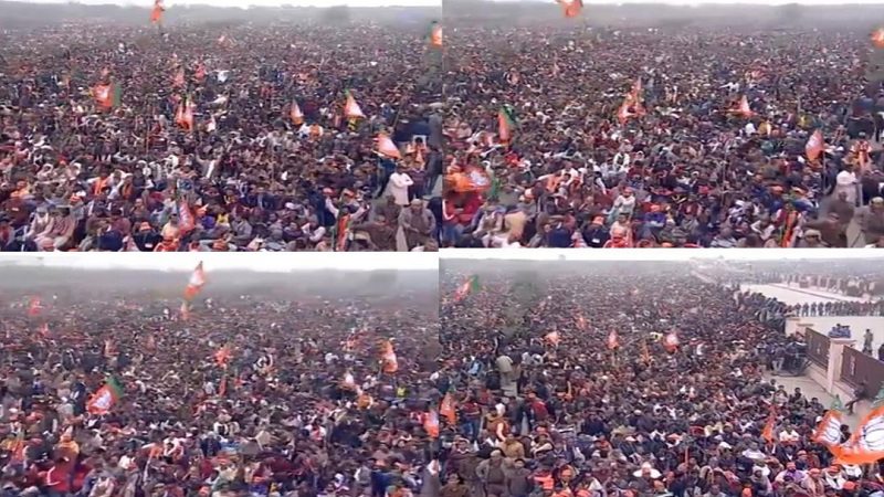 PM Narendra modi in lucknow