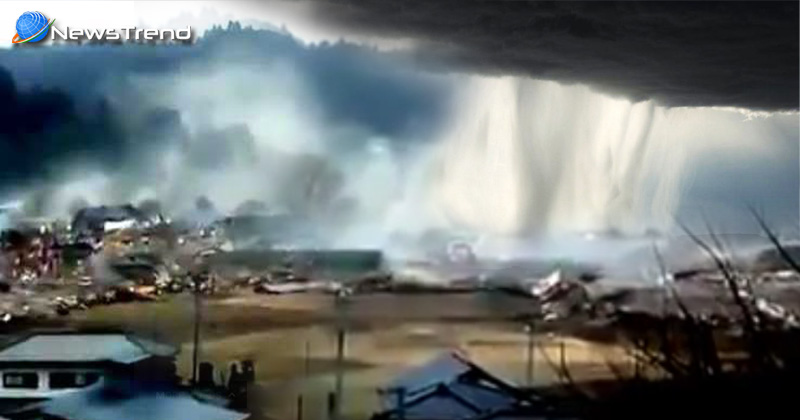 जहन्नुम के ज़मीन पर उतरने जैसा है बादल का फटना, बादल फटने का लाइव वीडियो हुआ वायरल.