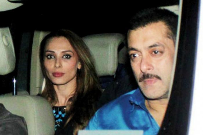 Iulia Vantur with salman khan