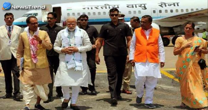 Narendra modi amarkantak visit