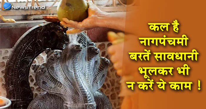 कल पड़ रही है नागपंचमी, कुछ करने से पहले बरतें सावधानी और भूलकर भी ना करें ये काम!