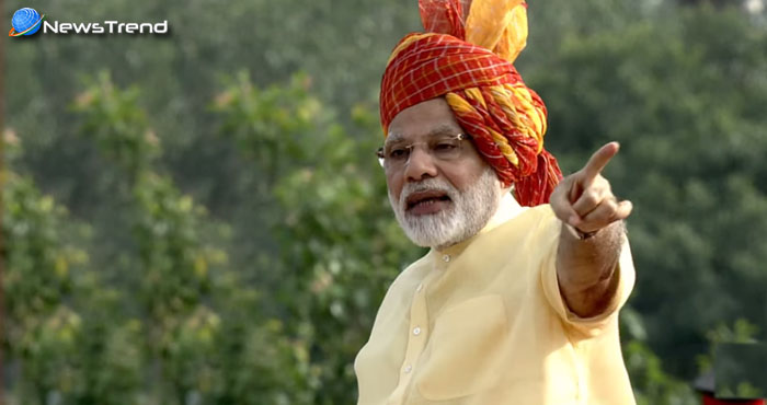 स्वतंत्रता दिवस समारोह में पीएम मोदी ने कहा गोली से नहीं गले लगाने से सुलझेगी कश्मीर की समस्या