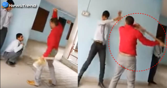 जल्लाद टीचर की काली करतूत, मासूम बच्चों पर बरसायें लाठी-डंडे – वायरल हुआ वीडियो