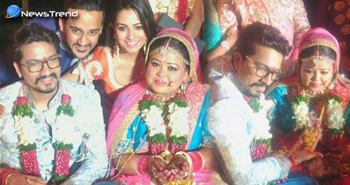 कॉमेडी क्वीन भारती बनी हर्ष की जीवनसंगीनी,शादी में पहुंचे टीवी के बड़े सितारे, देखें तस्वीरें
