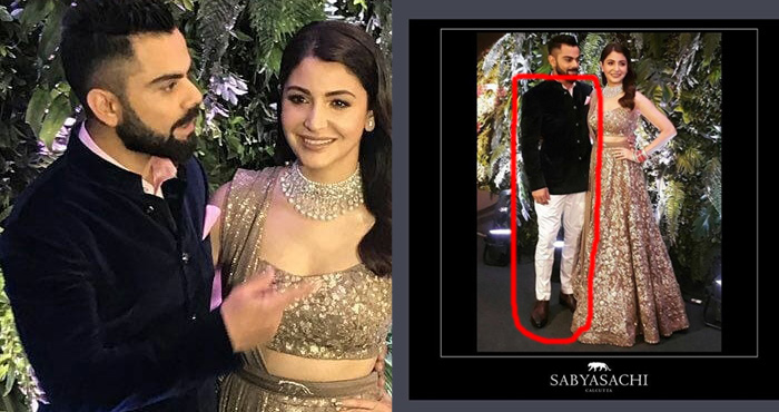 Virushka Reception: विराट की ड्रेस को लेकर हुई बहुत बड़ी गलती, सच सामने आने पर मांगनी पड़ी माफ़ी