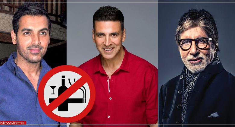 bollywood celebrities not smoke and drink