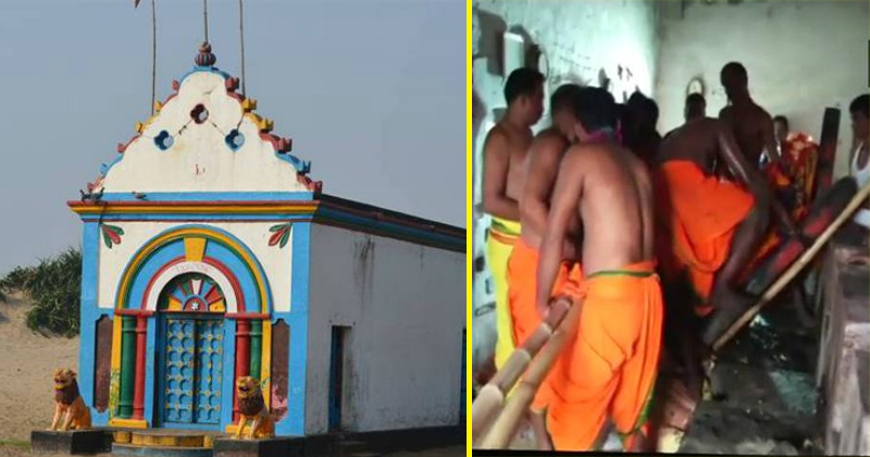 पंचबाराही मंदिर, पंचबाराही मंदिर में पुरुषों का जाना था मना