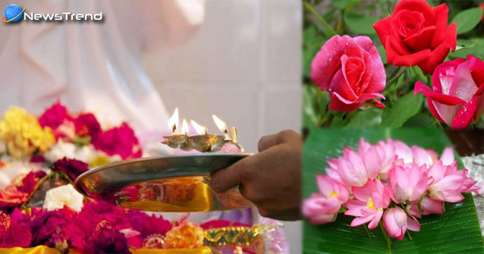 पूजा में फूल का महत्व pooja mein phool ka mahtva