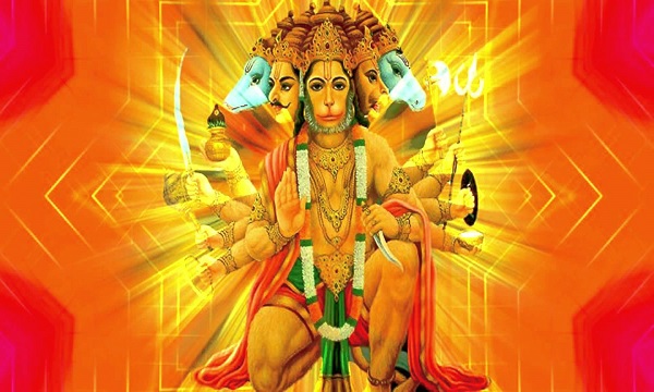 panchmukhi hanuman story in hindi