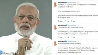 विधानसभा चुनावो में हार के बाद मोदी हुए भावुक, कांग्रेस और KCR के लिए कही ये बात