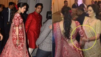 ईशा के रिसेप्शन में मेहमानों को घूर-घूर कर देख रही थी अंबानी परिवार की बड़ी बहु, तभी अचानक कुछ