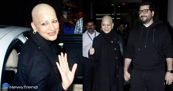 भारत लौंटी अभिनेत्री सोनाली बेंद्रे को डॉक्टर्स ने ये बोलकर किया वापस, कैंसर से जंग जारी