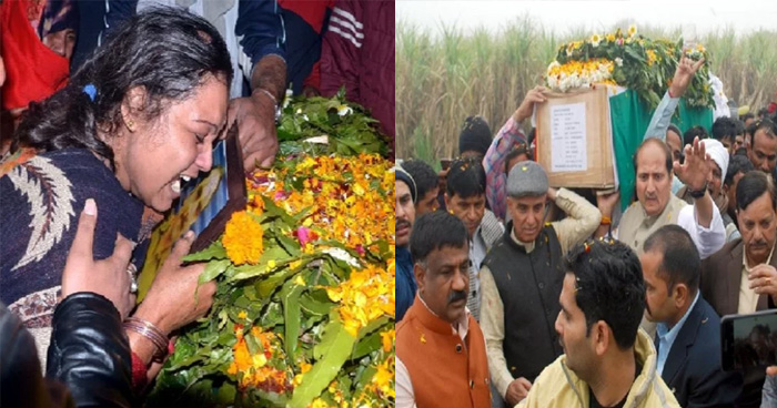 आखिरी बार दिखा दो भाई का चेहरा...रोती हुई शहीद की बहन बार-बार लगाती रही गुहार-देखिए तस्वीरें