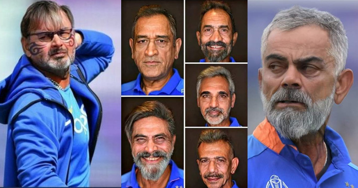 2053 वर्ल्ड कप में कुछ ऐसे दिखेंगे ये क्रिकेटर्स, अचनाक बूढ़े होते भारतीय क्रिकेटर्स !