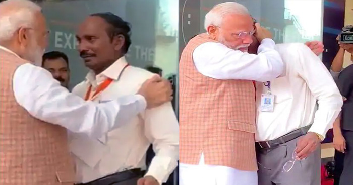 खुल गया राज: ISRO अध्यक्ष को गले लगाते हुए PM मोदी ने कान में बोली थी ये बात