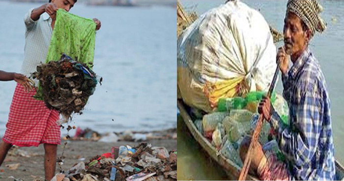 माँ कही जाने वाली गंगा नदी से रोज 2 क्विंटल प्लास्टिक का कचरा निकालता हैं ये शख्स, जाने क्यों?
