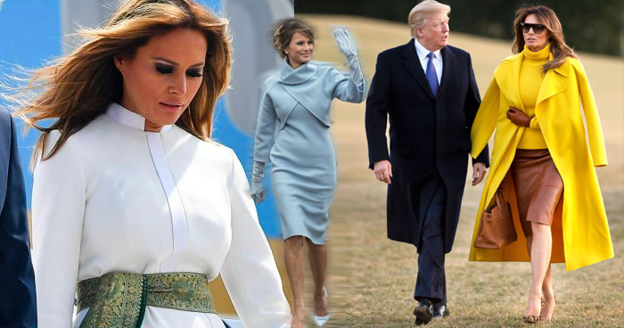 बेहद ही स्टाइलिस्ट है डोनाल्ड ट्रंप की पत्नी मेलानिया, इस डिजाइनर की पोशाक में आई नजर, ड्रेस की कीमत जानकर उड़ जाएंगे होश