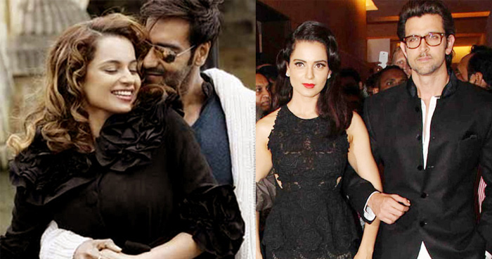 अजय देवगन से ऋतिक तक इन 5 अभिनेताओं से था कंगना का अफेयर, एक के साथ तो पति-पत्नी की तरह रहती थी