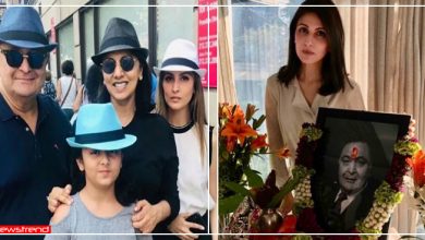 नातिन के गले में हाथ डाल बर्थडे मना रहे ऋषि कपूर, रिद्धिमा ने शेयर की भावुक कर देने वाली तस्वीर