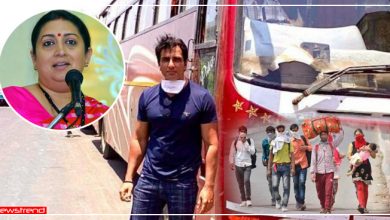 प्रवासी मजदूर सोनू सूद को दे रहे हैं दुआएं, स्मृति ईरानी ने भी की तारीफ, ट्वीट कर कहीं यह बात