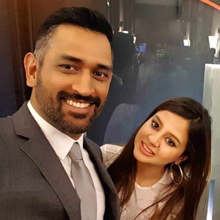 dhoni and sakshi