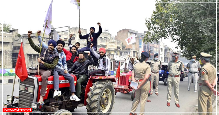 किसान नेताओं का दावां दिल्ली पुलिस ने ट्रैक्टर रैली की इज़ाज़त दी, नहीं बिगड़ने दी जाएगी व्यवस्था - Newstrend