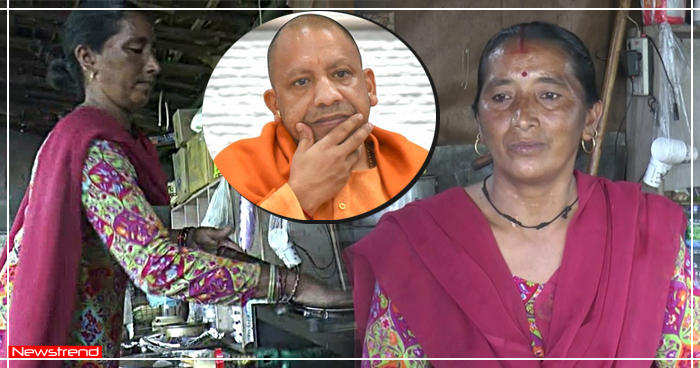 मंदिर के बाहर दुकान चलाती हैं सीएम योगी की बहन, प्रसाद और चाय बेचकर करती हैं गुजारा