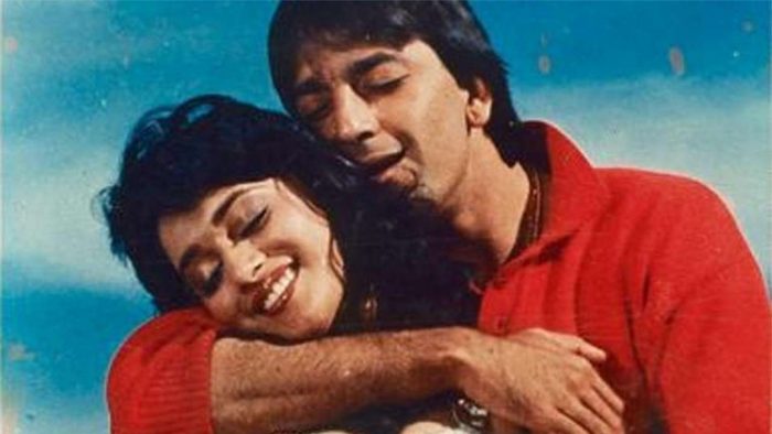 MADHURI DIXIT AND SANJAY DUTT