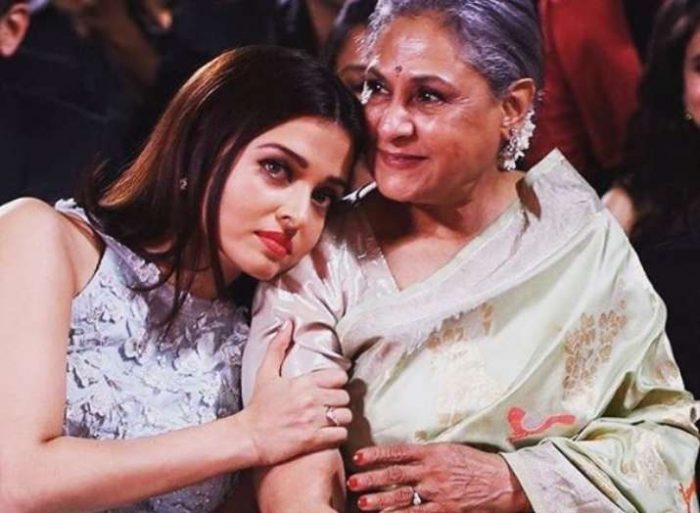 aishwarya rai and jaya bachchan