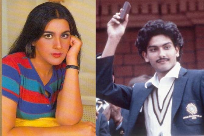 amrita singh and ravi shastri