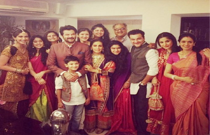 anil kapoor family 