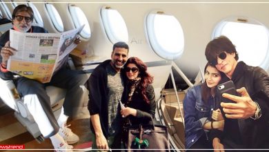 bollywood star privat plane