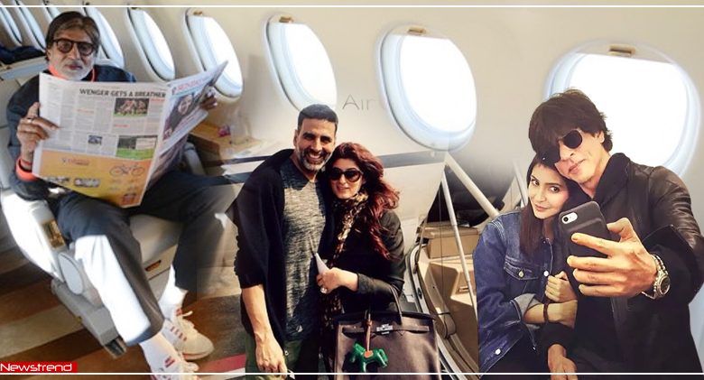 bollywood star privat plane